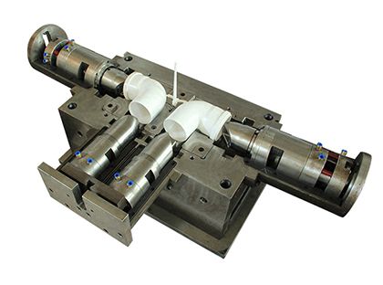 Forma na tvarování trubek z PVC